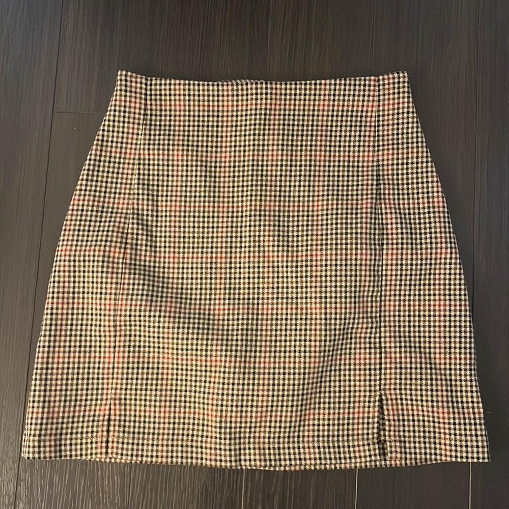 Checkered Skirt